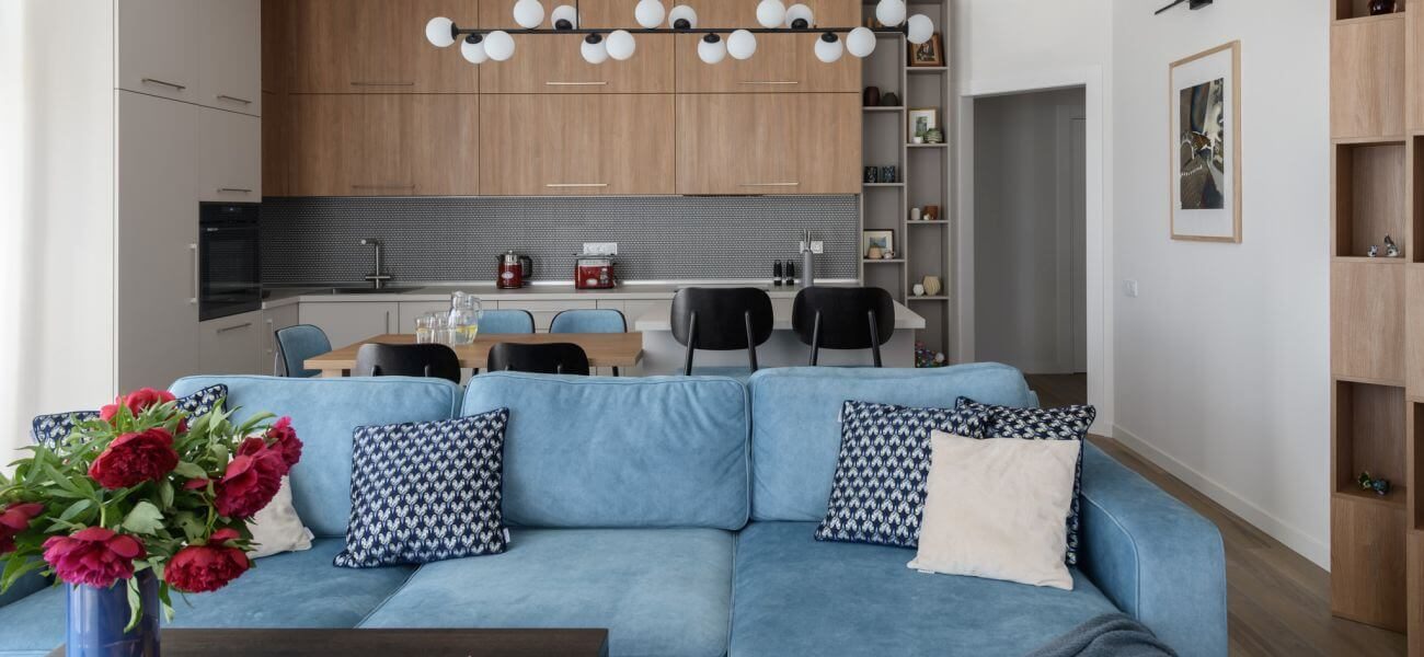 Квартира з м'якими меблями від Delavega